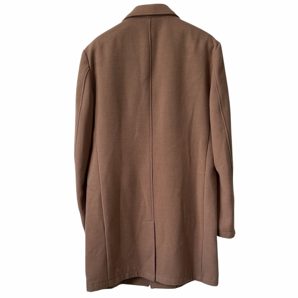 🔥🔥🔥Grey Daniele Alessandrini Men's Car Coat, coffee/ brown size M/L - Picture 3 of 12